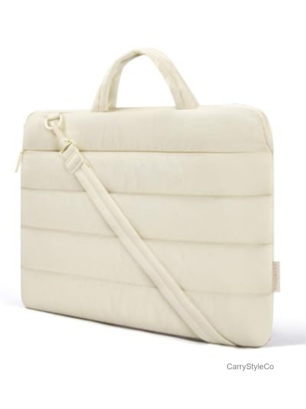 15.6 Inch Laptop Sleeve with Handle Detachable Strap Slim Protective Case